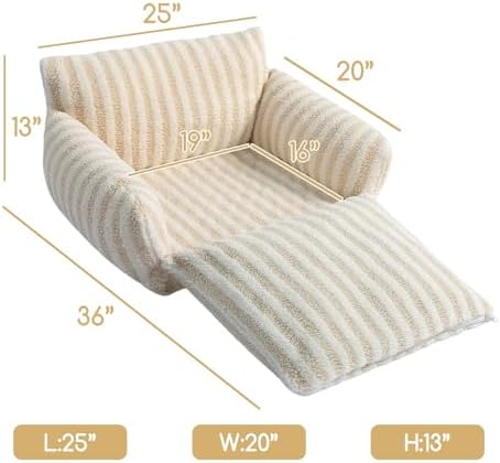 Hollypet Cat Bed Small Dog Orthopedic Couch Beds - Image 3