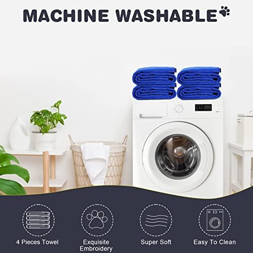 Chumia 4 Pcs Dog Towels for Drying, 16 x 32 Inch - Image 6