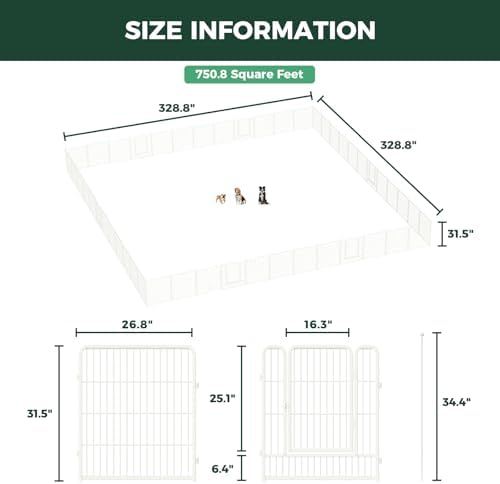 FXW Rollick Dog Playpen, Yard & RV Camping, 48 Panels - Image 6