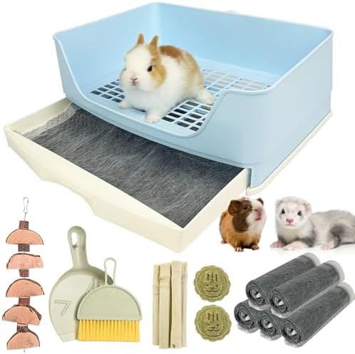RUBYHOME Oversize Rabbit Litter Box by RUBYHOME