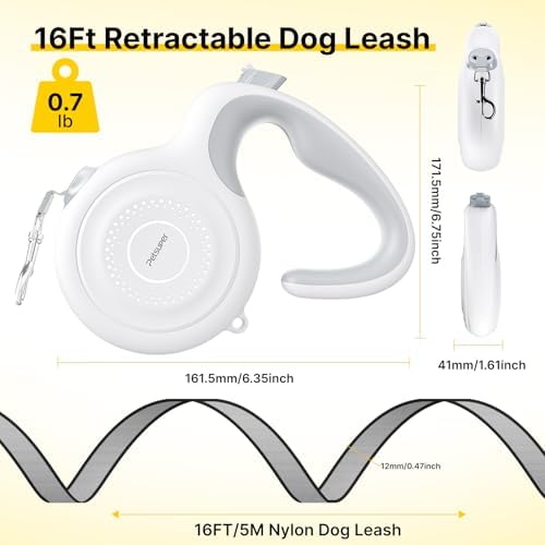 16Ft Auto-Brake Retractable Dog Leash - Image 5