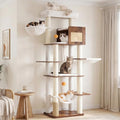 Hey-brother Wooden Cat Tree Tower by Hey-brother