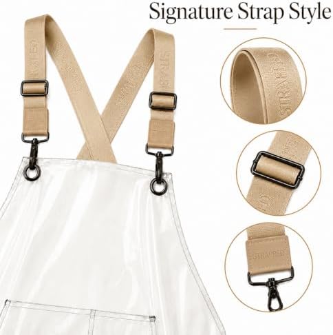 Clear Waterproof Pet Grooming Apron - Image 5