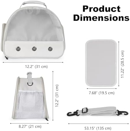 Ventilation Lizard Carrier for Bearded Dragon, Guinea Pig Carrier, Guinea Pig - Image 2