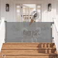 GRENFU Reinforced 71" Wide Retractable Gate Prevents Crawling Under by BabyPetProofingProducts
