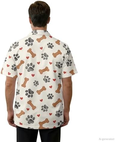 Men’s Pet Barber Jacket, Professional Design Water & Hair Proof - Image 2