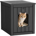 PatioZen Cat Litter Box Enclosure, Resin Hidden Litter Box by OutdoorLivingPerfected
