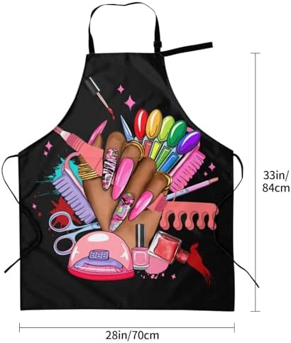 Art Apron with Pocket for Women Men - Image 5