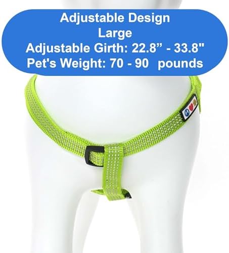 Pawtitas Reflective Step-in Dog Harness – Adjustable No-Pull Vest - Image 3