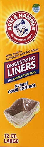 Arm and Hammer Drawstring Cat Litter Box Liners, Large Size, 12 Pack - Image 4
