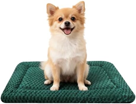 Dog Bed Mat - Dog Crate Pad - Reversible Mat by FogkissComfyPawsHome