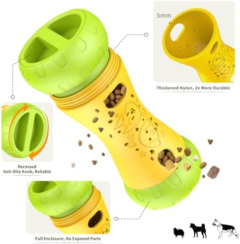 Treat Dispensing Dog Puzzle Toy, Interactive Dog Toys - Image 3