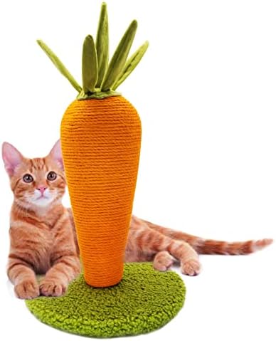 LIFLIX Carrot Cat Scratching Post by LIFLIX