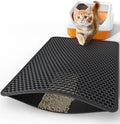 Powools Cat Litter Mat, Double-Layer, 30 x 24 in, Urine-Proof by Powools