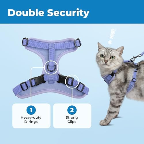 Voyager Escape-Proof Step-in Cat Harness & Leash - Image 5