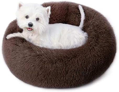 Calming Round Dog Bed & Cat Bed by SunstyleHome