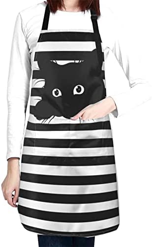 Perinsto Waterproof Apron With 2 Pockets Kitchen Chef Aprons Bibs by Perinsto