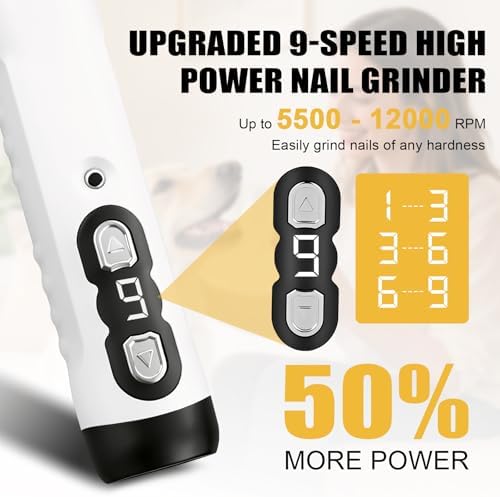 Quiet Dog Nail Grinder, Safe and Low-Stress - Image 2
