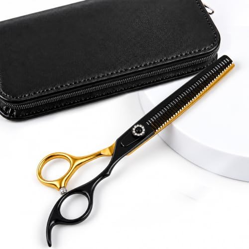 7" Dog Grooming Thinning Shears, 21 Teeth Chunker Shears by Scissors-Haircutting
