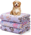 1 Pack 3 Blankets Fluffy Premium Fleece Soft Pet Blanket Flannel Throw by Unknown