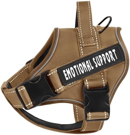 voopet Emotional Support Dog Harness, Professional Service Dog Vest Harness by voopet