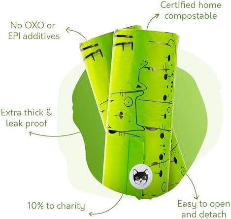Certified Home Compostable Cat Litter Bags - Image 2