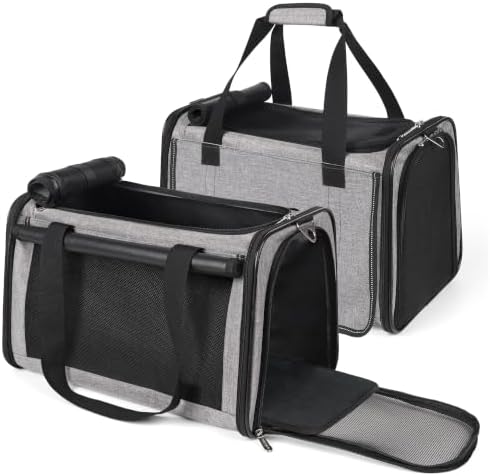 YUDODO 2 Packs 25 lbs Soft Sided Pet Carrier by YUDODO