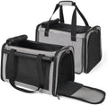 YUDODO 2 Packs 25 lbs Soft Sided Pet Carrier by YUDODO
