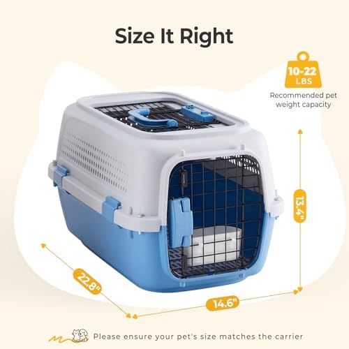 NEWBULIG 23" Hard-Sided Dog Carrier - Image 4