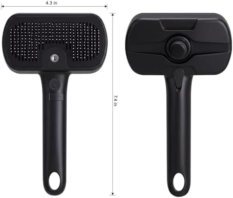 Pet Steam Brush, 3-in-1 Dog & Cat Grooming Comb - Image 5