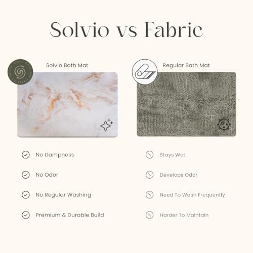 Quick Dry Shower Stone Bath Mat, Super Absorbent & Non-Slip 24 x 16 Inch - Image 7