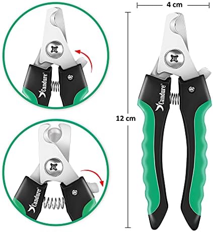 Candure Dog Nail Clippers Professional Pet Nail Clipper Suitable - Image 2