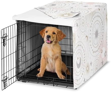 Sweet Jojo Designs 36in. Medium Dog Crate Cover Pet Cage, Kennel Covers by SweetJojoDesigns