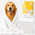 10 Pcs Non-Woven Disposable Dog Towels by Unknown