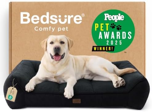 Bedsure SupportMax® Extra Thick Orthopedic XL Dog Bed by BEDSURE