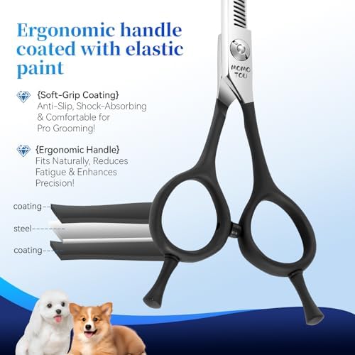 4.5" Small Dog Grooming Scissors - Image 4