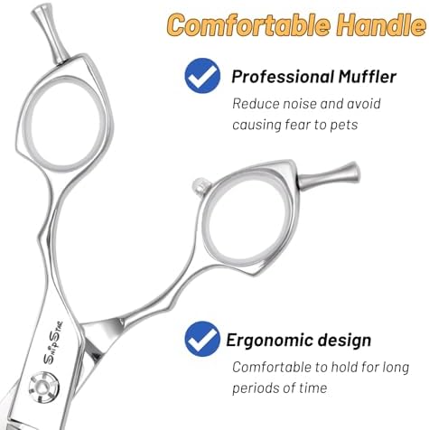 7.5in 25° Curved 35 Teeth Chunker Dog Grooming Scissors - Image 6