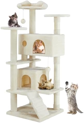 DUMOS 54-inch Cat Tree Tower by DumosLifestyle