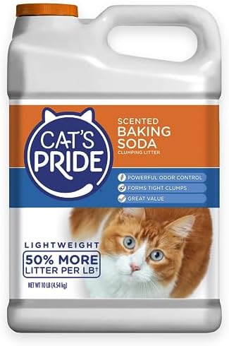 Cat's Pride Baking Soda Lightweight Scented Clumping Liter 10lb by CatsPride