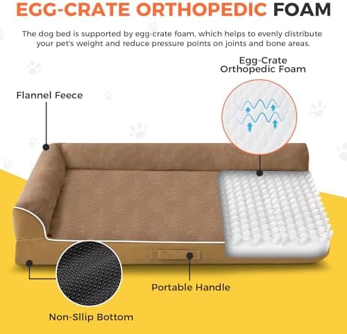 XXL Orthopedic Dog Bed, Extra Large Dogs - Image 2