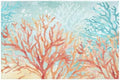 Giwawa Coastal Coral Bath Rug Beach Ocean Bathtub Mat Extra Absorbent Washable by Giwawa