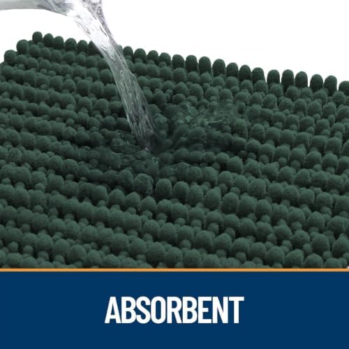 OLANLY Dog Door Mat for Muddy Paws 30x20, Ultra-Absorbent Chenille Mud Mat - Image 4