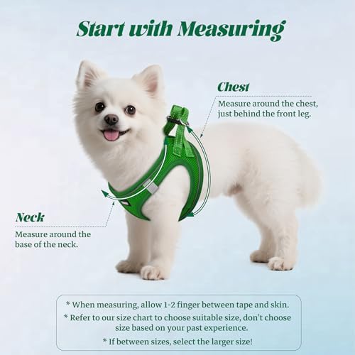 No Pull Dog Puppy Harness and Leash Set Reflective Mesh Vest XX-Small - Image 2