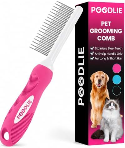 Poodle Pet Detangling Pet Comb by Poodlie