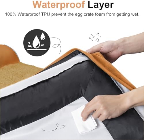 NANUYA Orthopedic Dog Bed for Small Dogs, 24 x 16 Inch - Image 4