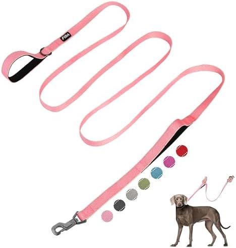 Fida 10 FT Heavy Duty Dog Leash, Dual Padded Handles by Fida