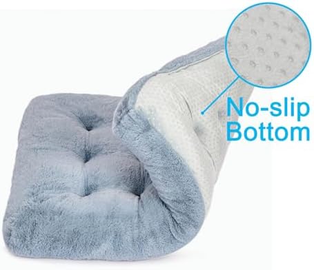 2 Pack Dog Bed, Washable Deluxe Plush Dog Crate Beds - Image 5