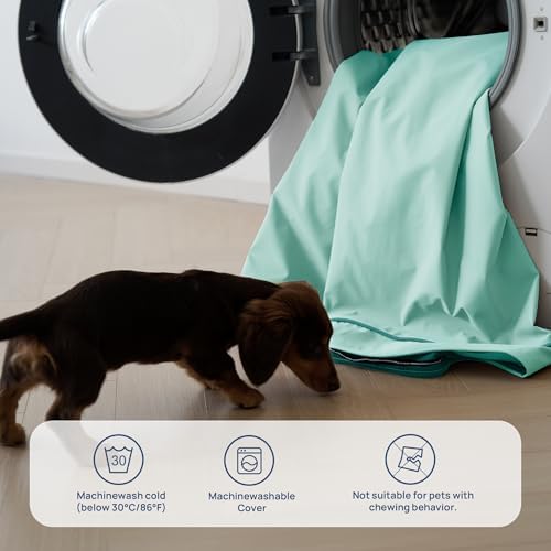 Cooling Dog Bed for Large Dogs, Orthpedic Cooling Pet Bed Dog Crate Mat for - Image 6