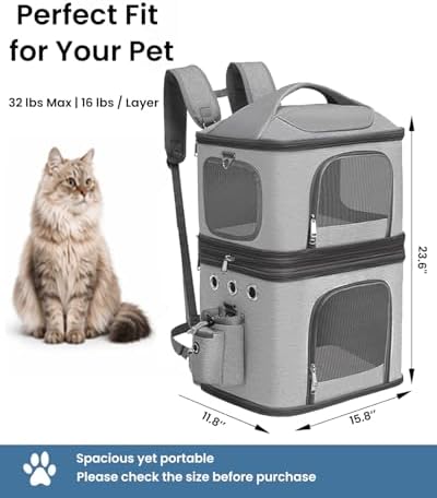 HOVONO Detachable Double Cat Backpack Carrier - Image 3