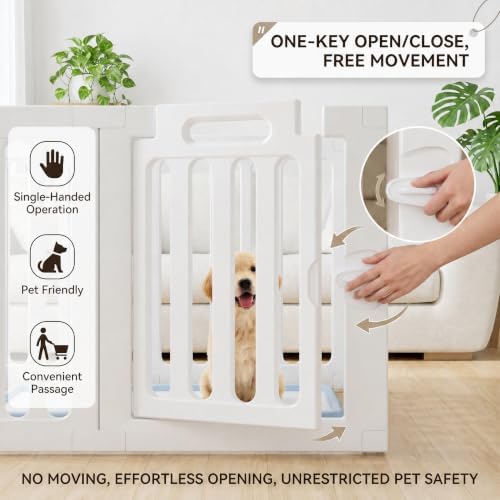 VNE Dog Playpen Indoor Portable Puppy Playpen - Image 4